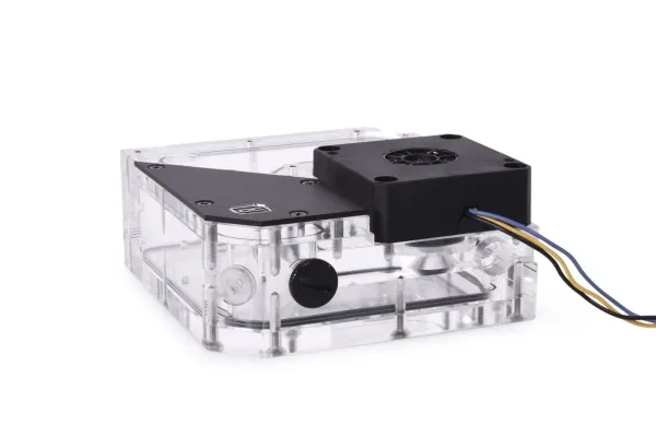 Alphacool Rise Flat Reservoir DDC ekspansionsbeholder med pumpe