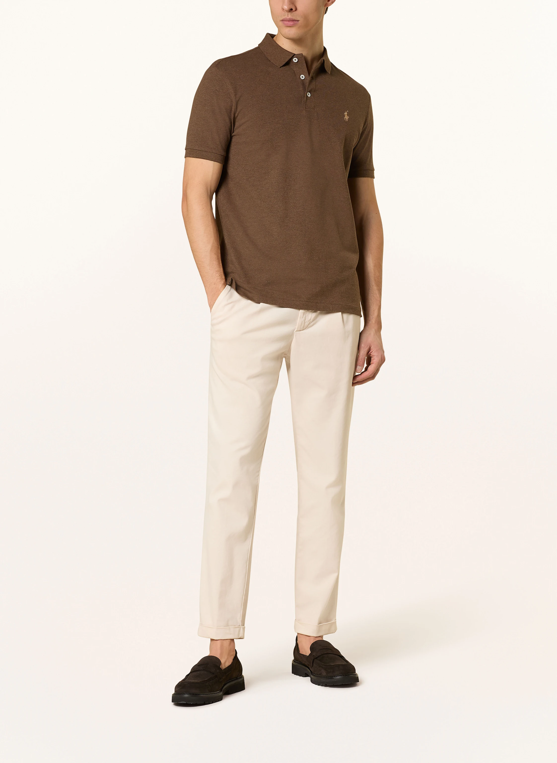 POLO RALPH LAUREN Piqué-Poloshirt Custom Slim Fit