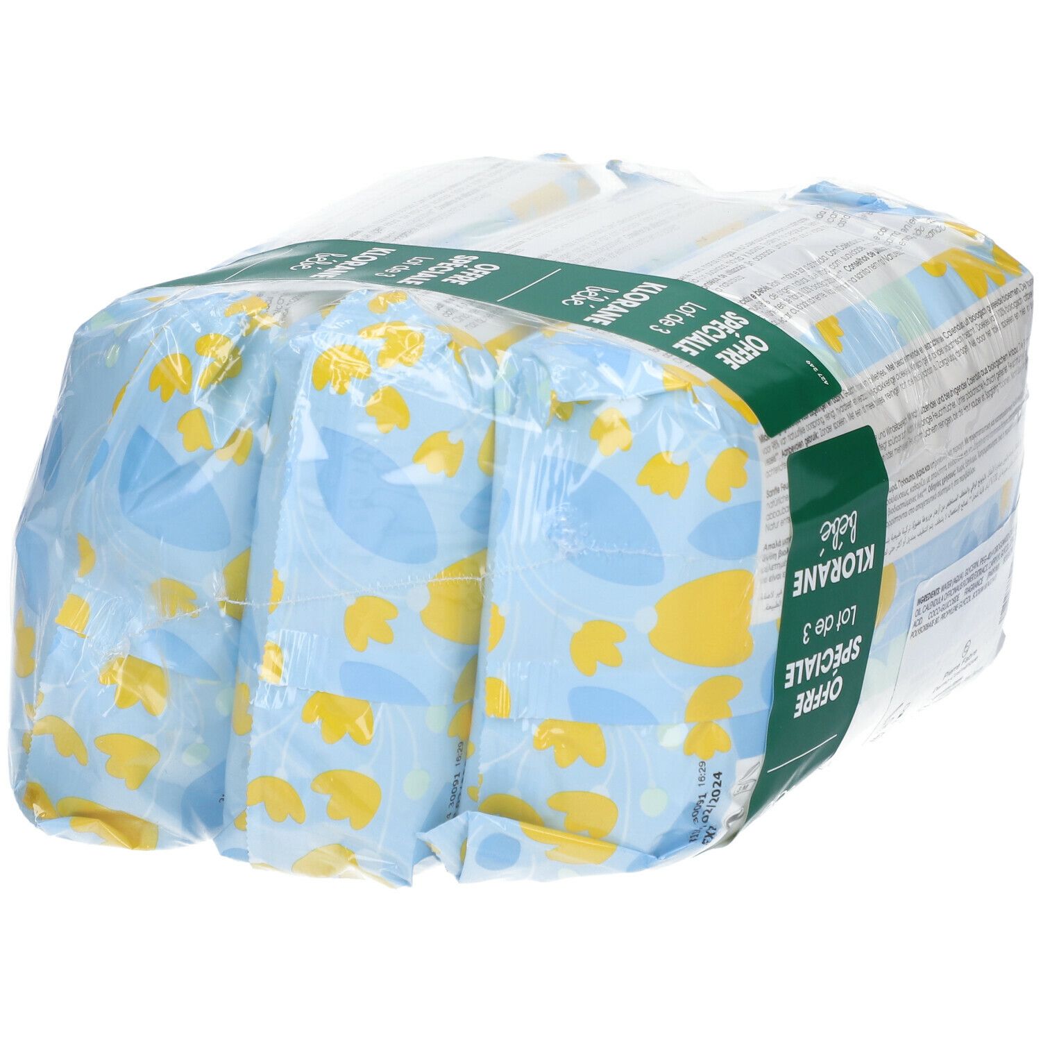 Klorane sanfte Reinigungstücher für Babys