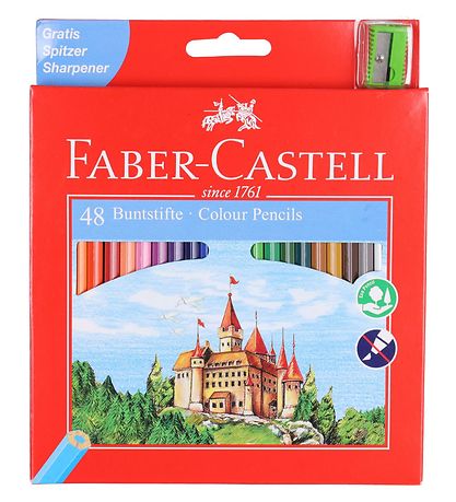 Faber-Castell Buntstifte - Burg - 48 st. - Mehrfarbig