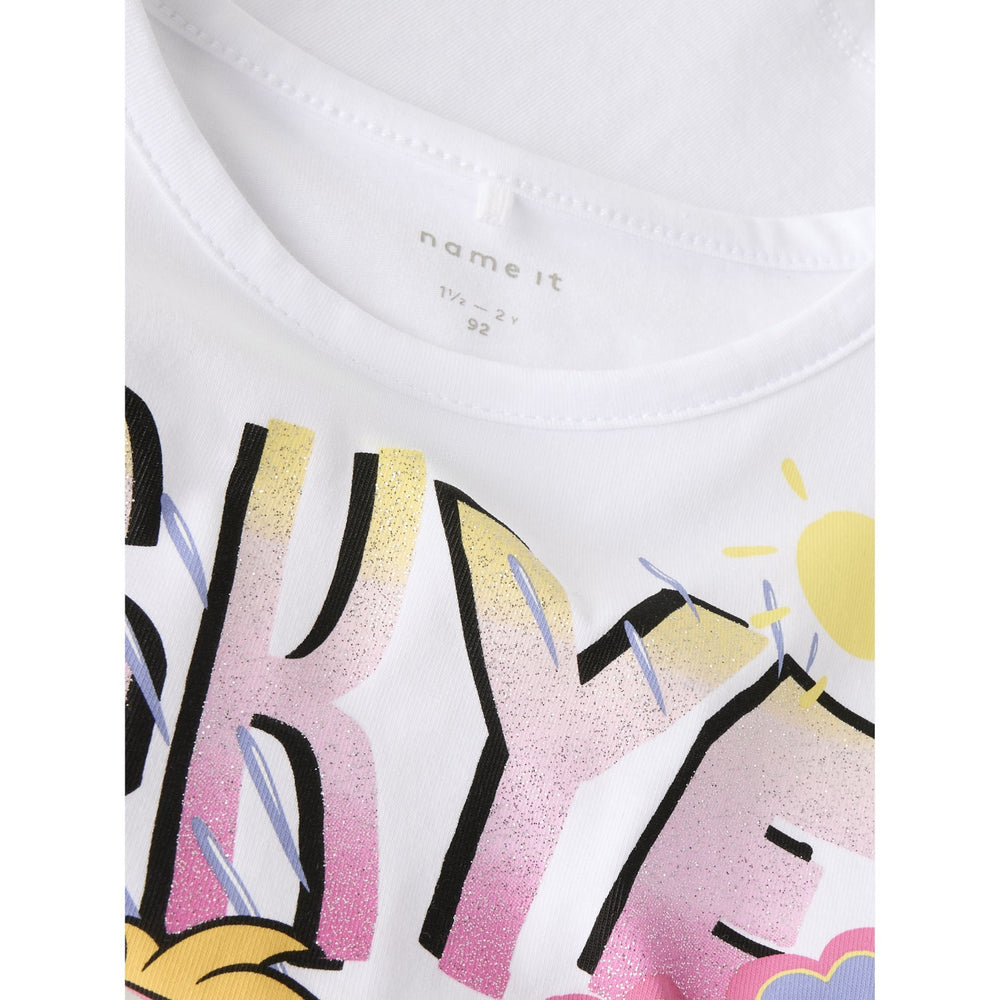 Køb Name It Bright White Nmfmaria Paw Capsl Top Box Cplg