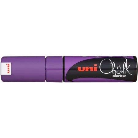 uni-ball Chalk Marker PWE-8K 8 mm Keilspitze, Violett
