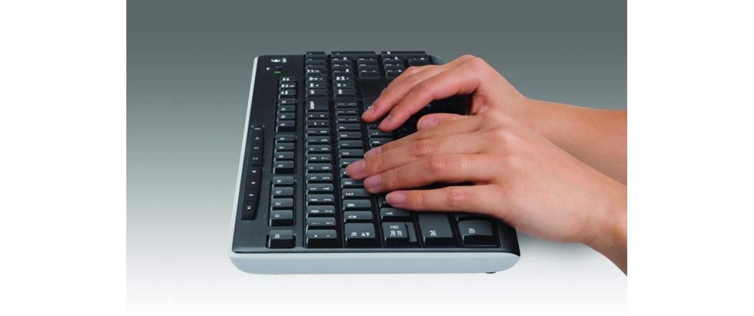 Tastatur K270Zuverlässige, kabellose Tastatur