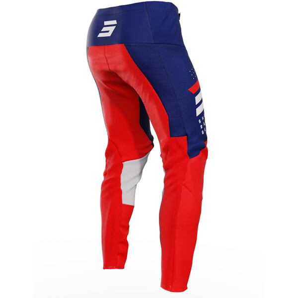 Shot - Pantalon Contact Camo 2.0 Bleu / Rouge