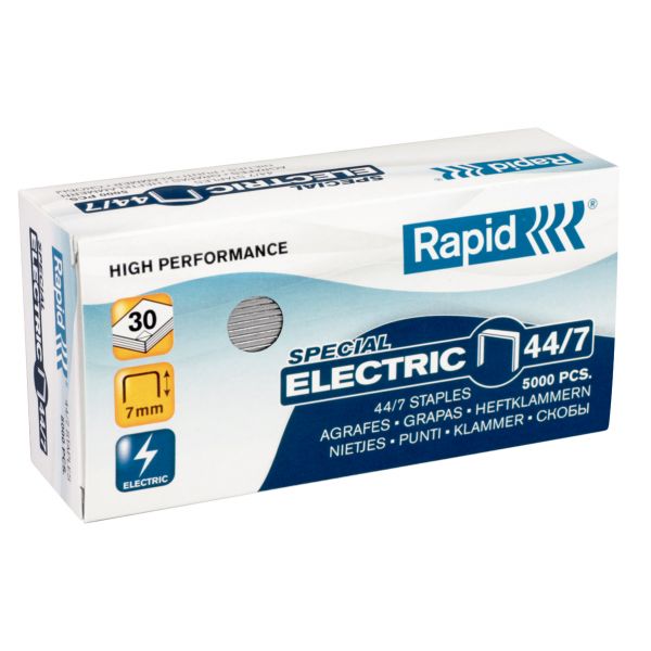 Rapid Caixa 5000 Agrafos 44/7 Galvanizados