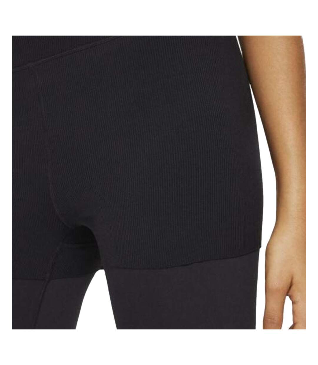 Legging Noir Femme Nike Luxe Layered 7/8 Tight