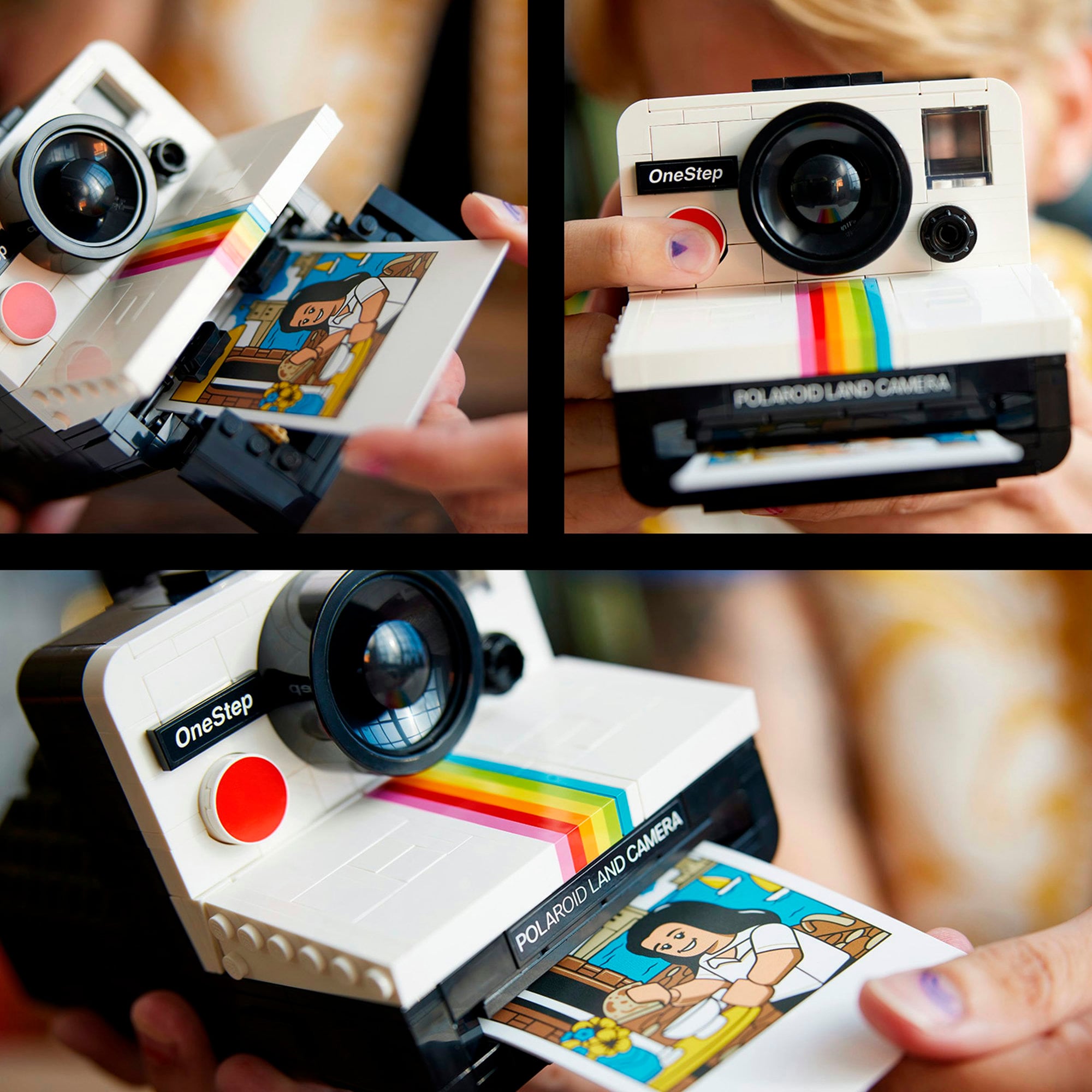 LEGO Konstruktionsspielzeug Ideas Polaroid OneStep SX-70 Sofortbildkamera