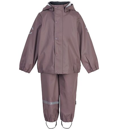 Mikk-Line Regnt?j m. Seler - PU - Recycled - Twilight Mauve