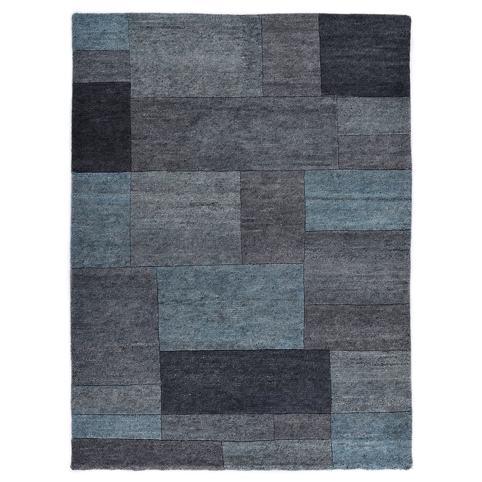 Teppich DALAS - türkis - handgeknüpft - 60x90 cm