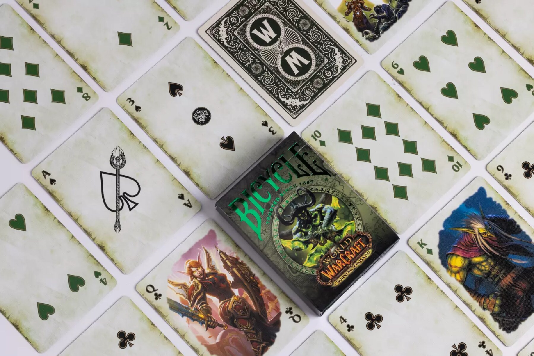 Bicycle® Kartendeck - World of Warcraft Burning Crusade Kartenspiel Spielkarten Pokerkarten WoW