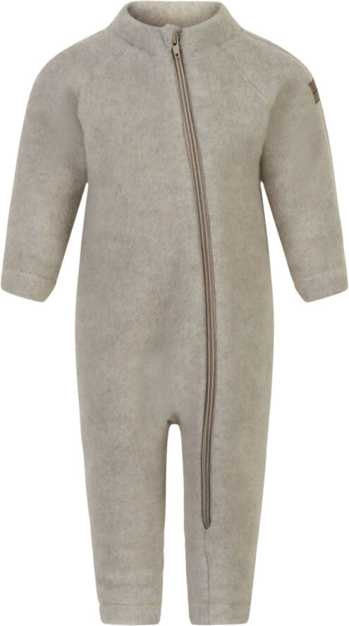 Mikk-Line Wool Baby Suit Melange offwhite