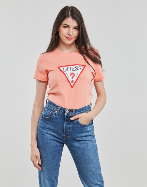 Guess - SS CN ORIGINAL TEE - Rose