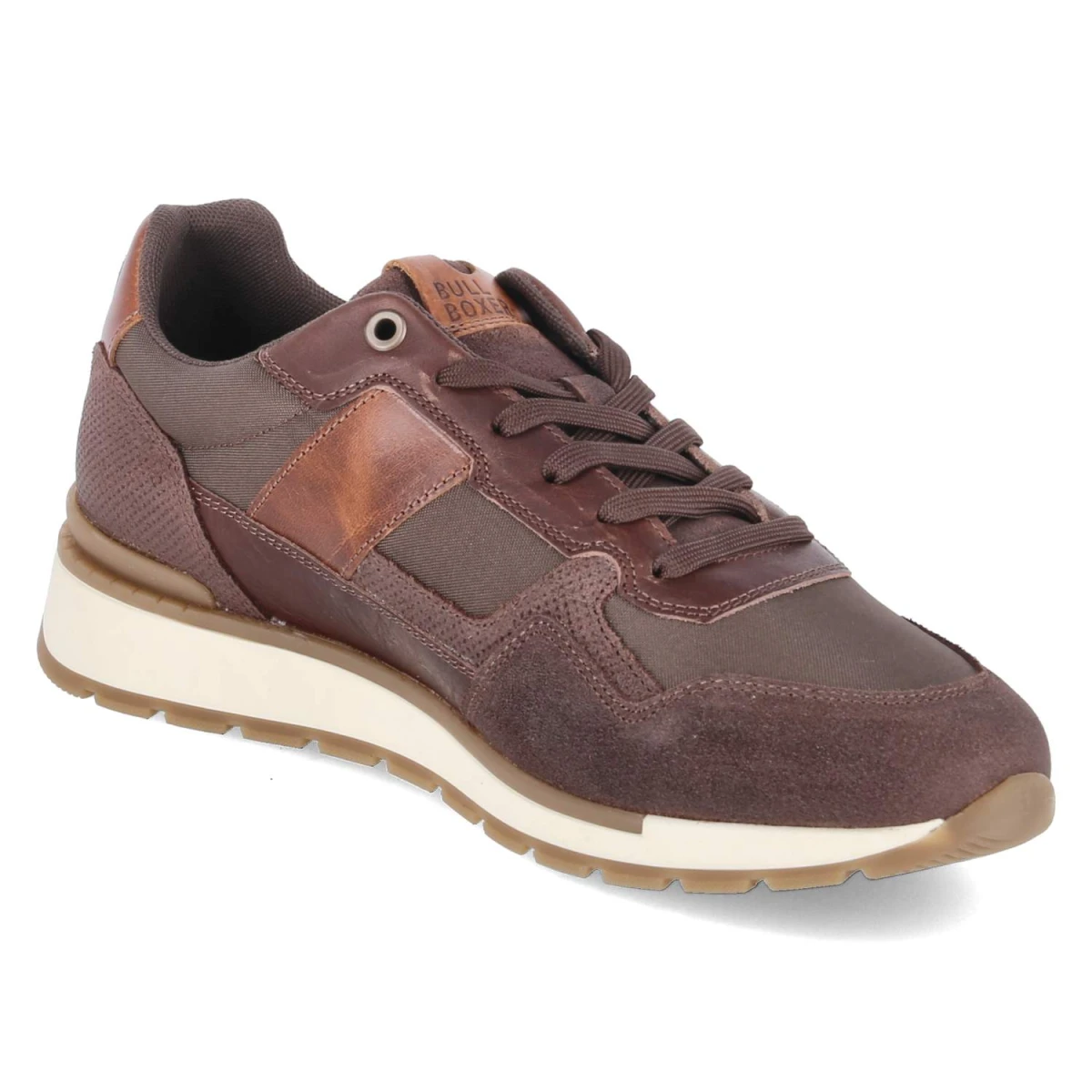 BullboxerLow Sneaker - Dark Brown-Cognac