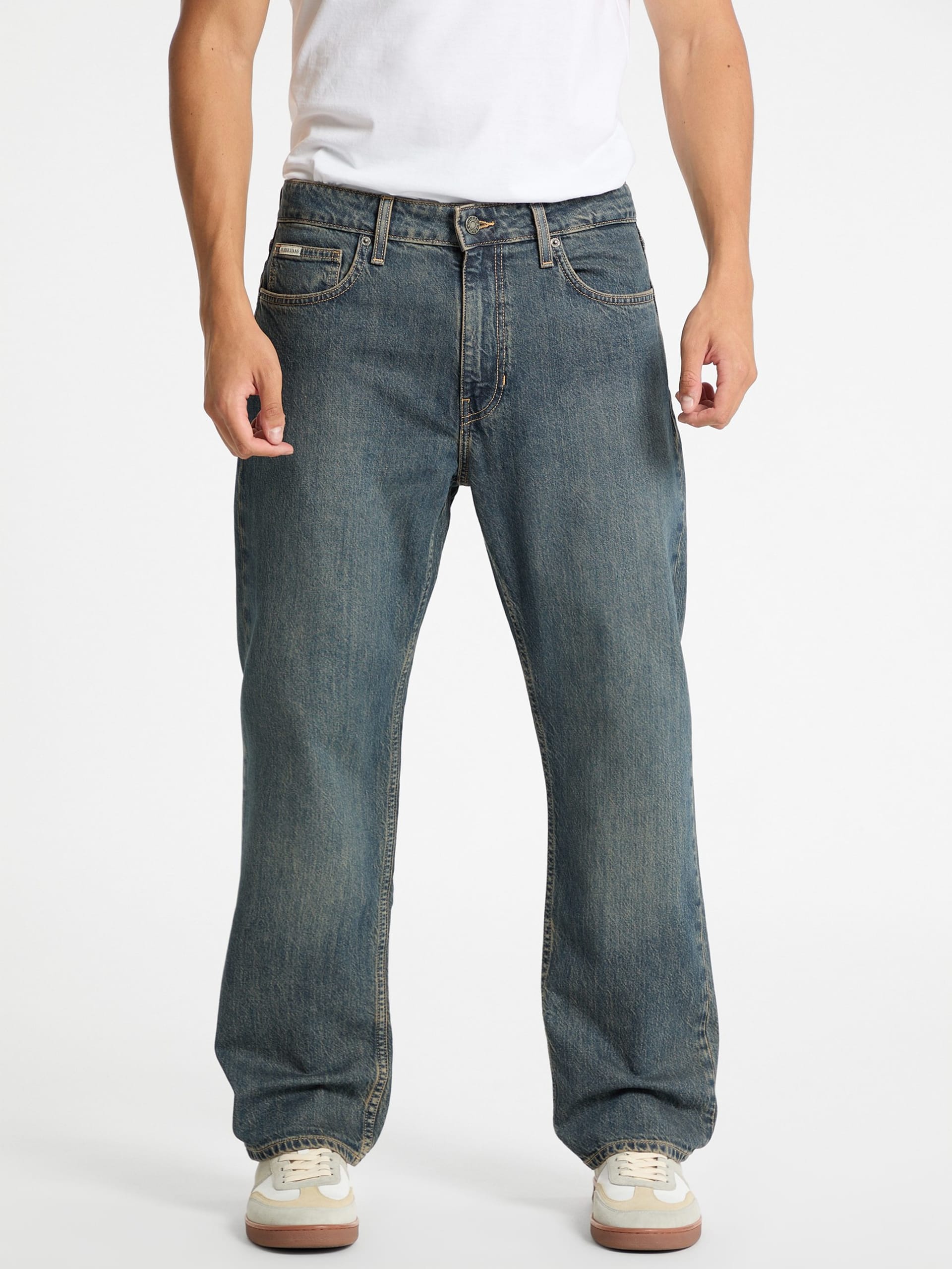 Calça jeans G16 de perna reta