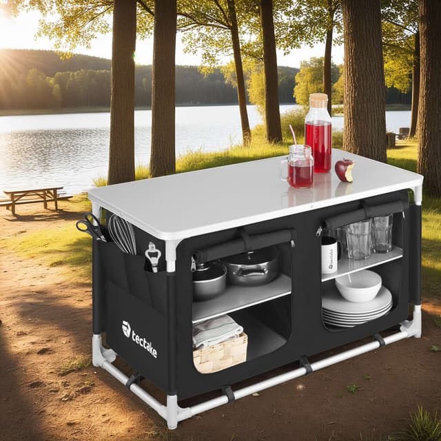 Campingskab Komfort med 4 rum