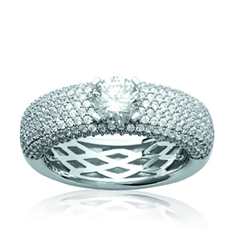 Bague Femme - Argent 925 - Oxyde de zirconium