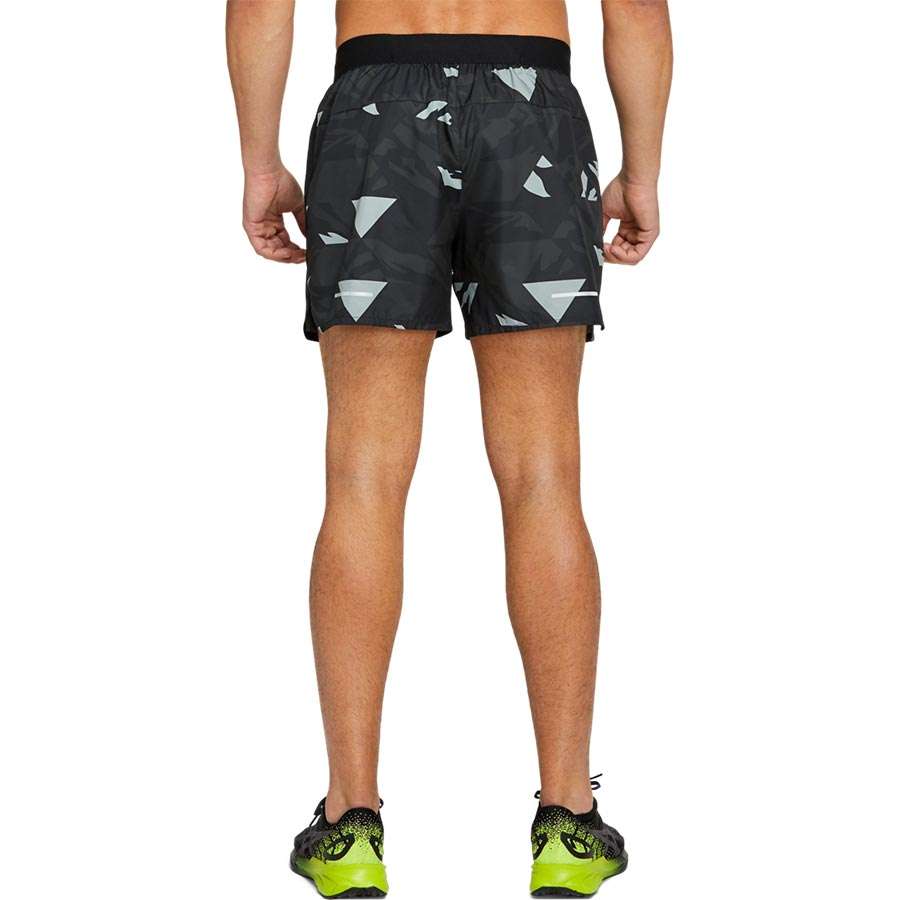 ASICS Future Camo Hardloopbroek Kort Zwart/Grijs Heren