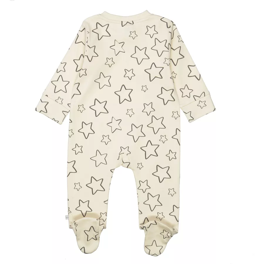 STACCATO Pyjama ivory gemustert