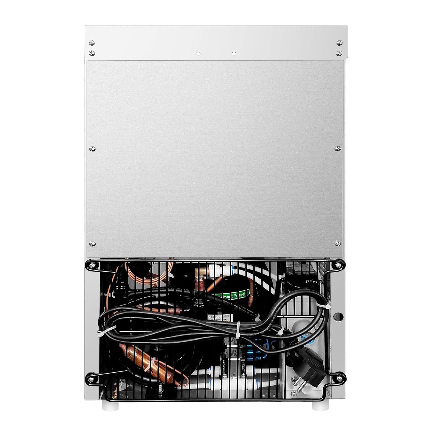 GGM Gastro Eiswürfelbereiter 28 kg/24h Luftgekühlt Edelstahl EWBH356-N