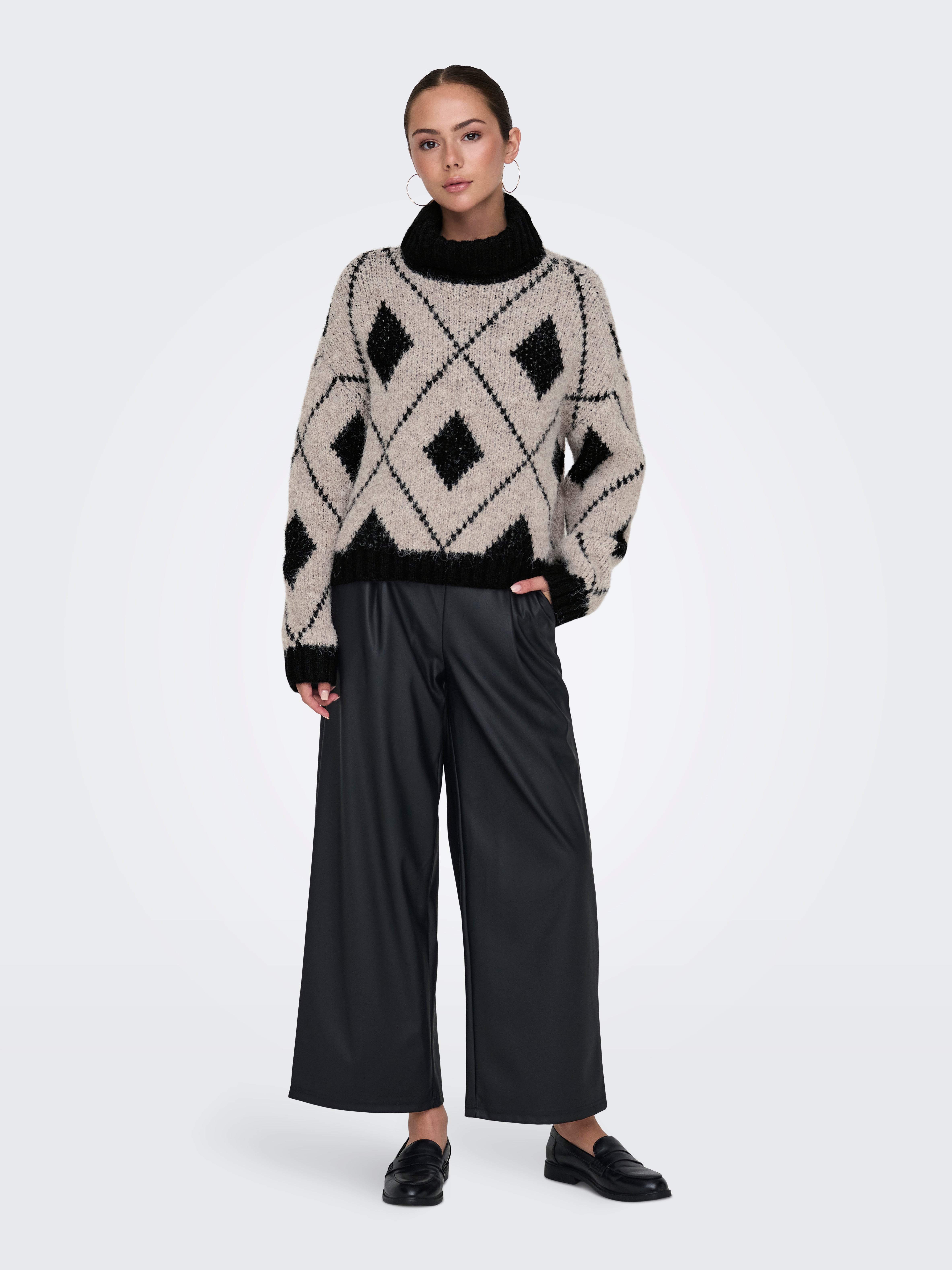 JDYZOEY Strickpullover Chateau Gray