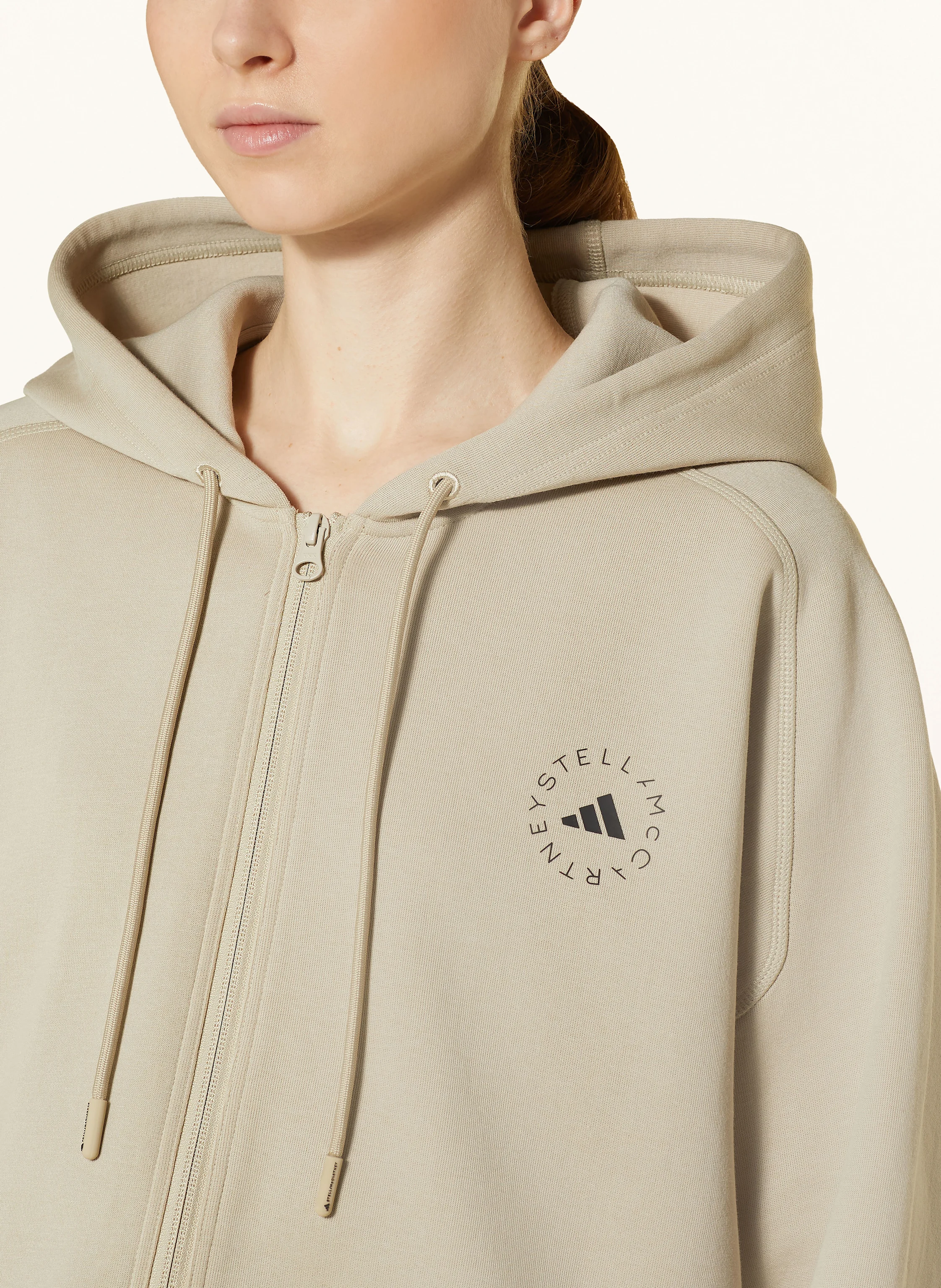 adidas by Stella McCartney Oversized-Sweatjacke