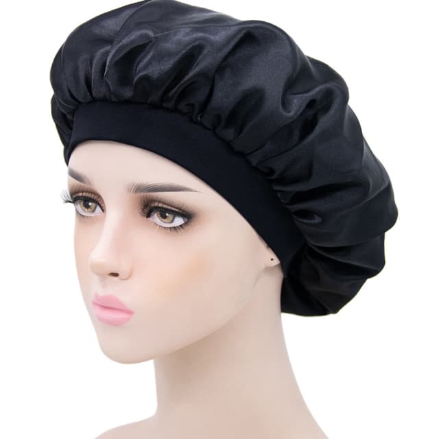 Sovehætte Nathætte (one size) Sort