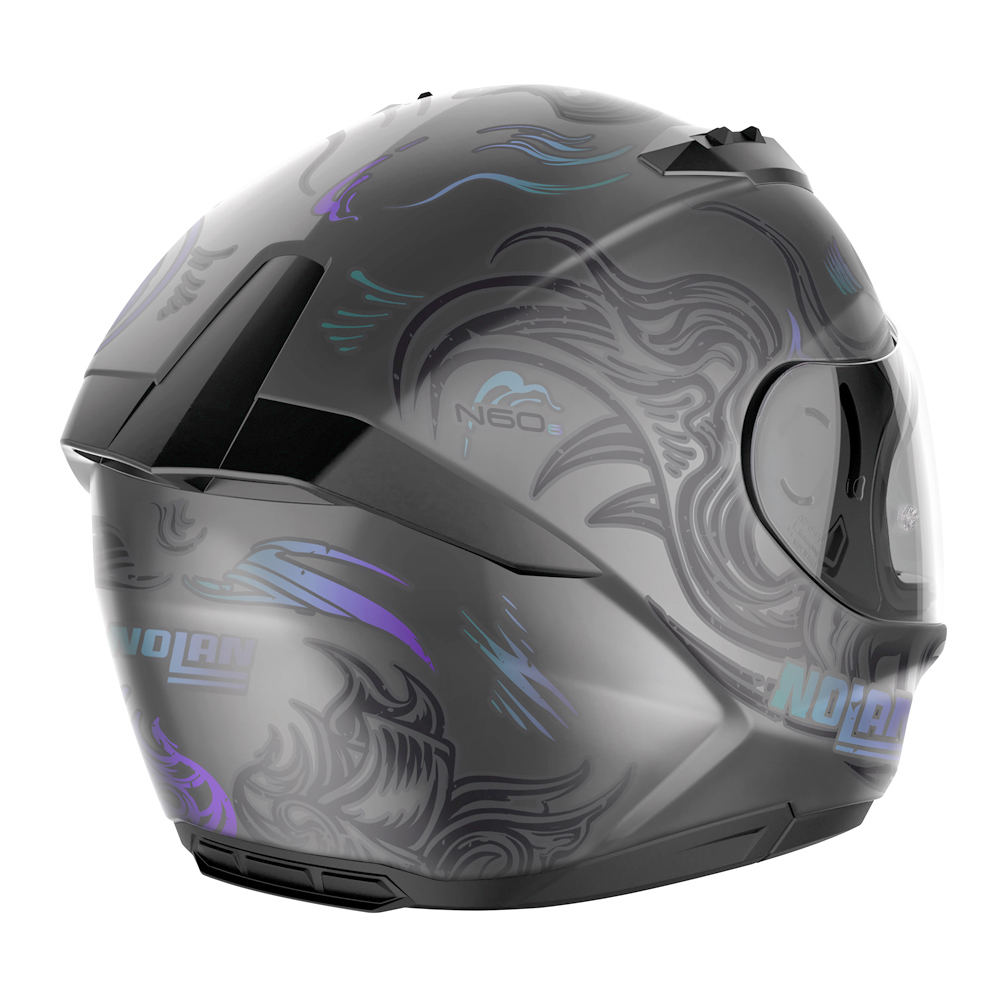 Nolan - Casque N60-6 Muse Anthracite / Violet / Mat