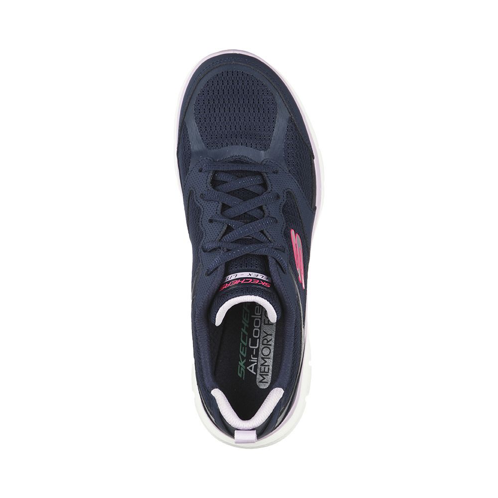 Skechers FLEX APPEAL 4.0 ACTIVE FLOW - Chaussures fitness Femme navy