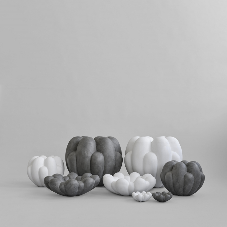 101 Copenhagen Bloom Mini vaas dark grey