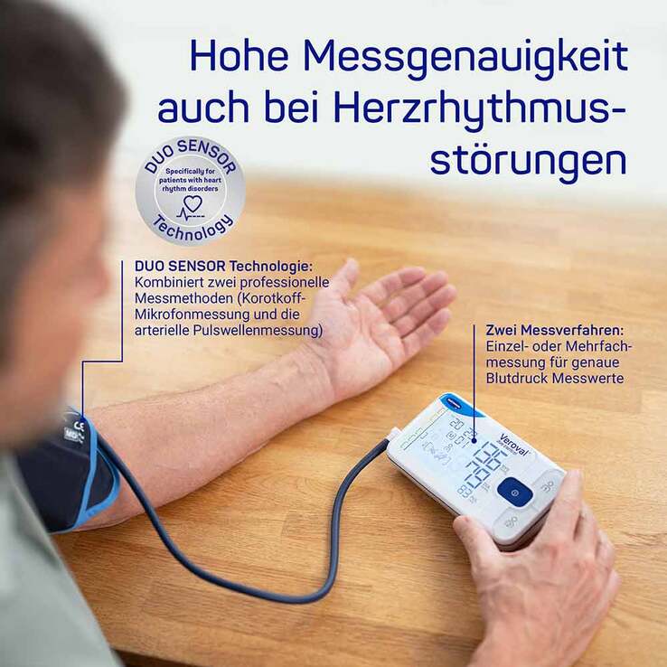 Veroval® duo control Oberarm-Blutdruckmessgerät Large, 1 St