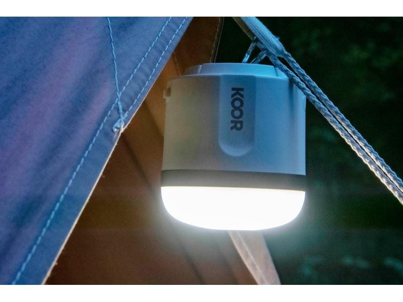 KOOR Campinglampe LED camp compact Leuchtstarke Campinglampe