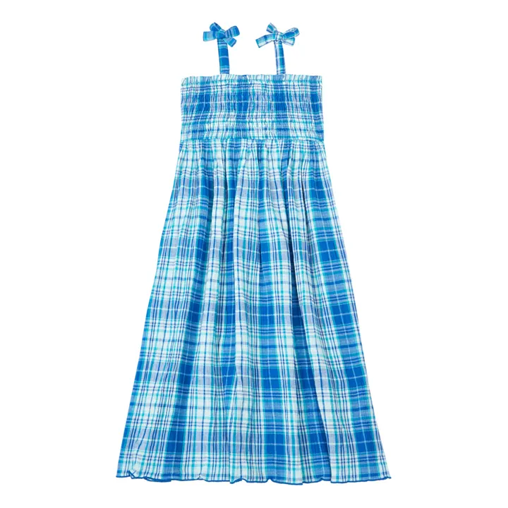 Sunchild Robe Longue à Bretelles Amber | Bleu
