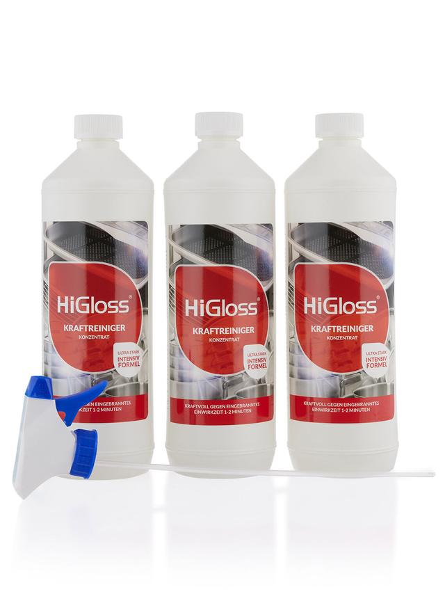 Kraftreiniger Konzentrat + Sprüher, 3x 1 l