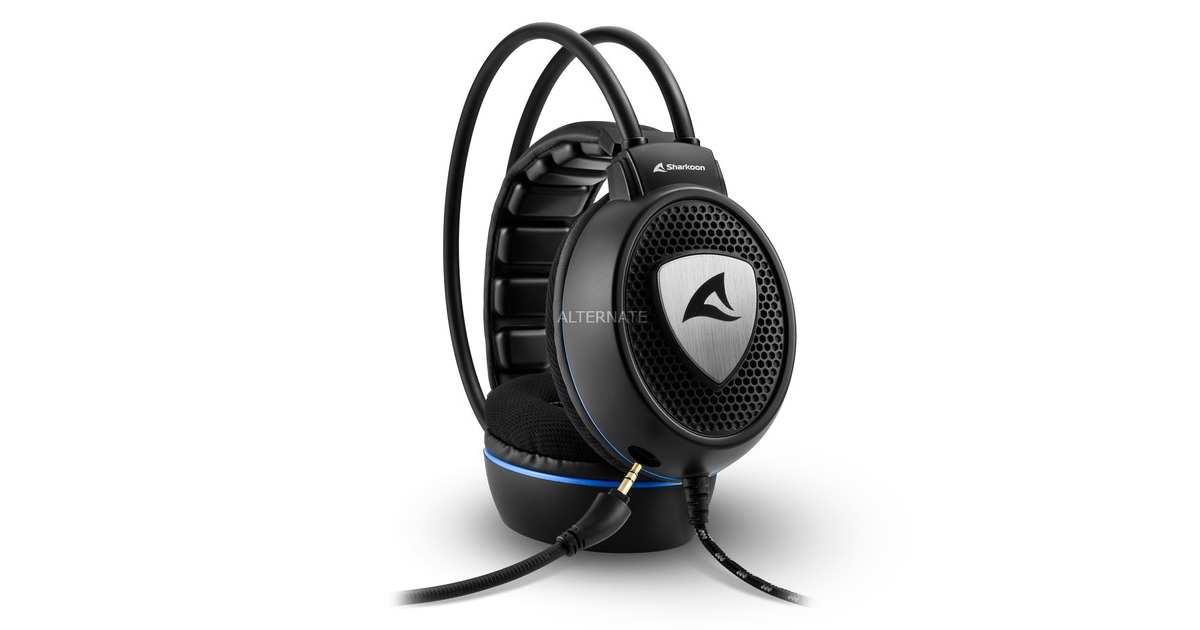 SharkoonSKILLER SGH10 on-ear gaming headset  (Zwart, Pc, PlayStation 4, PlayStation 5, Xbox Series X|S)