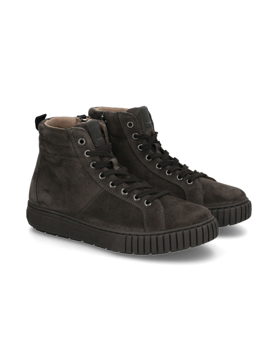 Veloursleder Sneaker Mid Cut