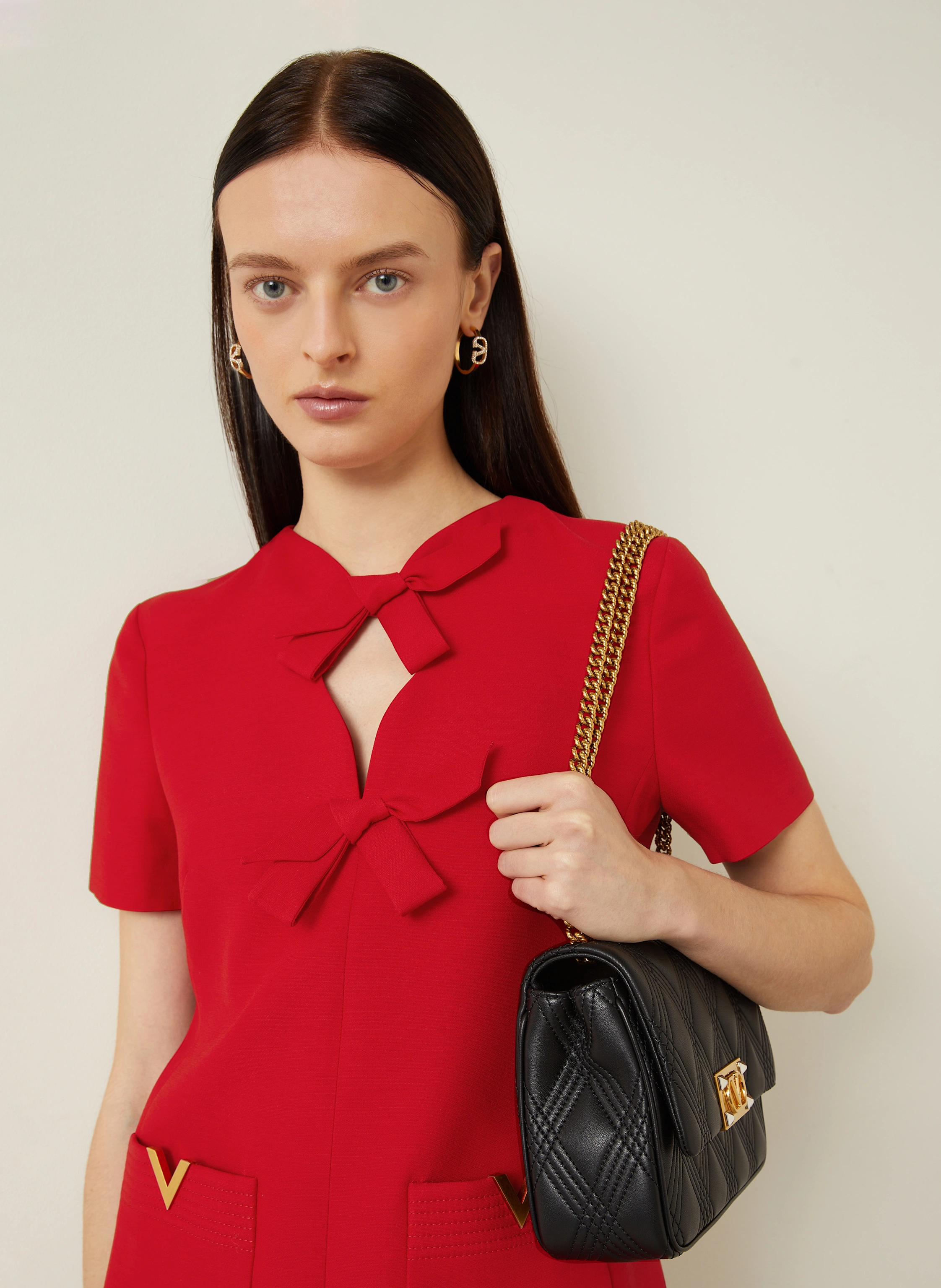 VALENTINO Kleid mit Seide