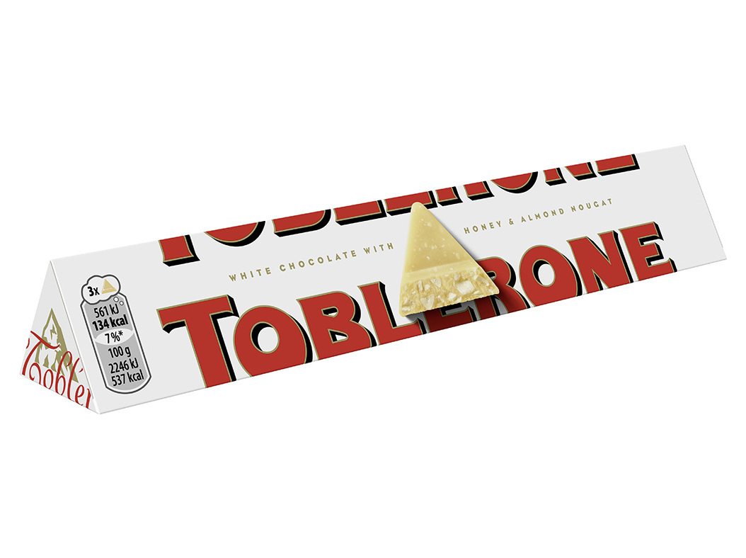 CHOCOLATE TOBLERONE BRANCO 100G