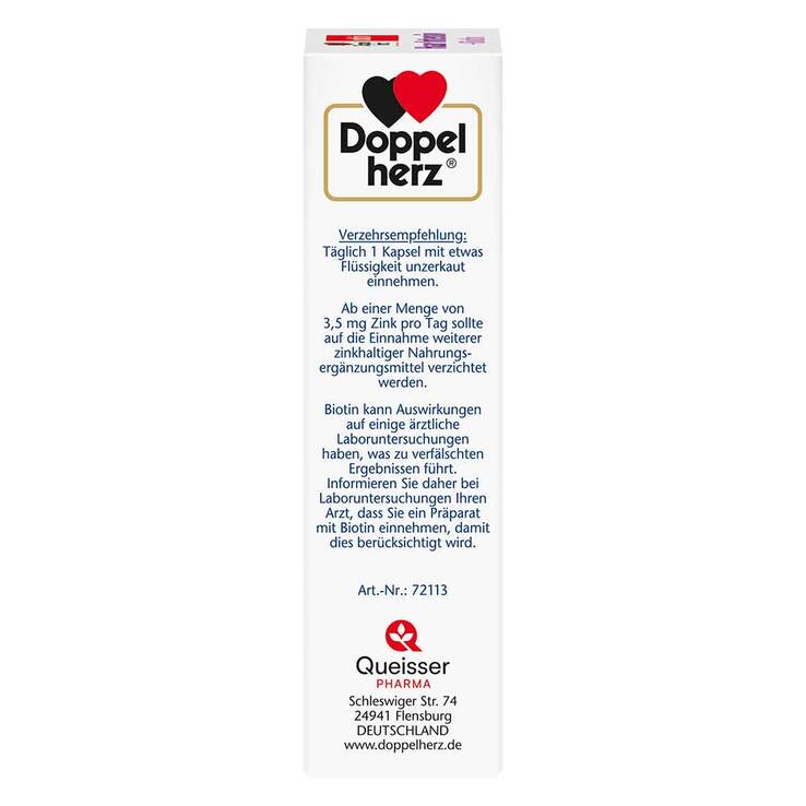 Doppelherz Haar Intensiv + Biotin Kapseln, 30 St
