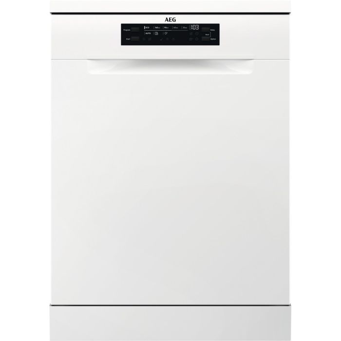 AEG Stand-Geschirrspüler 6000 SATELLITECLEAN FFB6491XZW Weiß