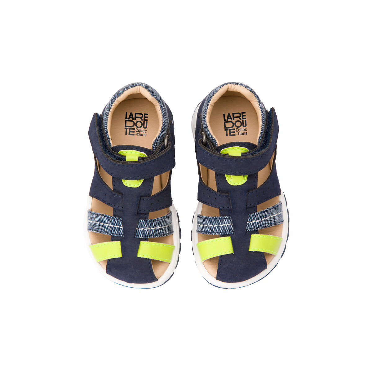 COLEÇÕES LA REDOUTE<br>Sandálias com Velcro
