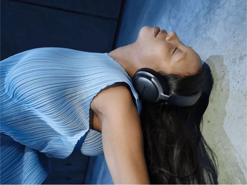 Bose Over-Ear-Kopfhörer QuietComfort Ultra Schwarz Kabellose Noise-Cancelling-Kopfhörer