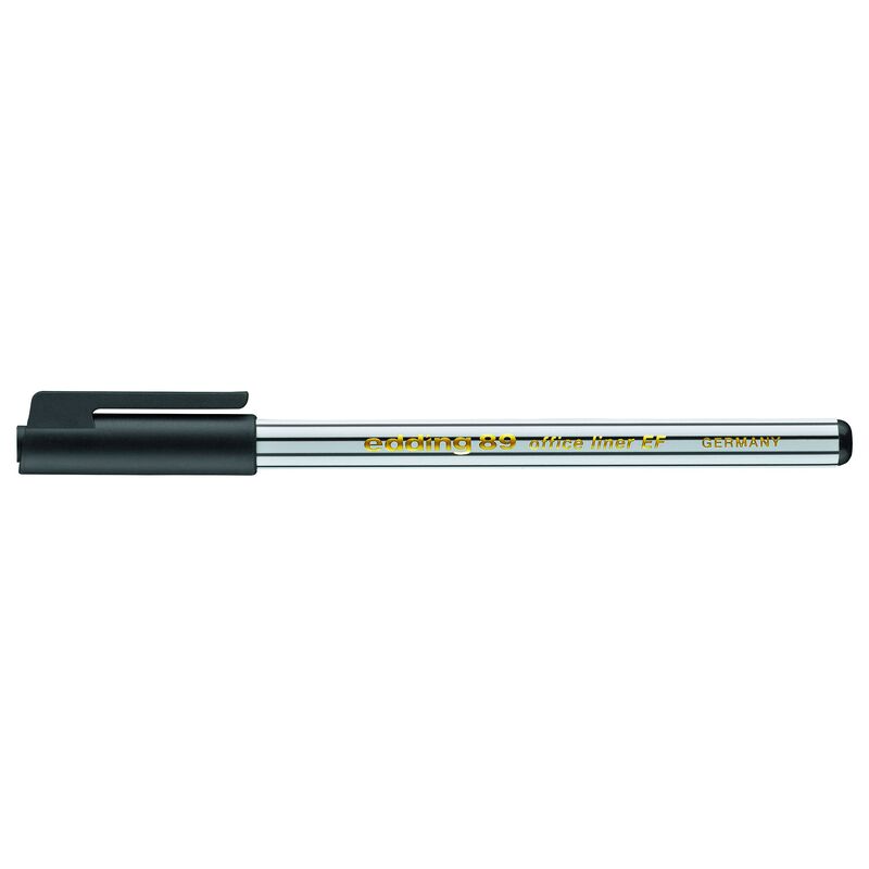 Edding Fineliner 89 office liner EF, schwarz