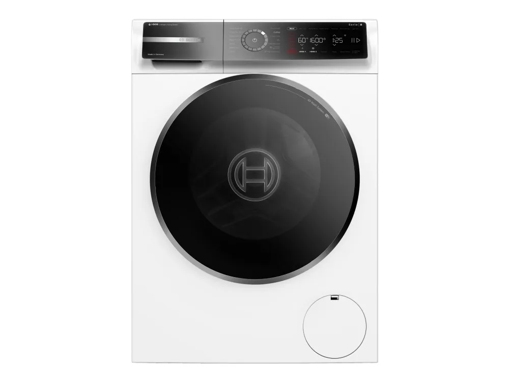 Bosch Serie | 8 WGB256A1SN - Vaskemaskine - Wi-Fi - højde: 85 cm - frontbetjening - 70 liter - 10 kg - 1600 rpm - hvid