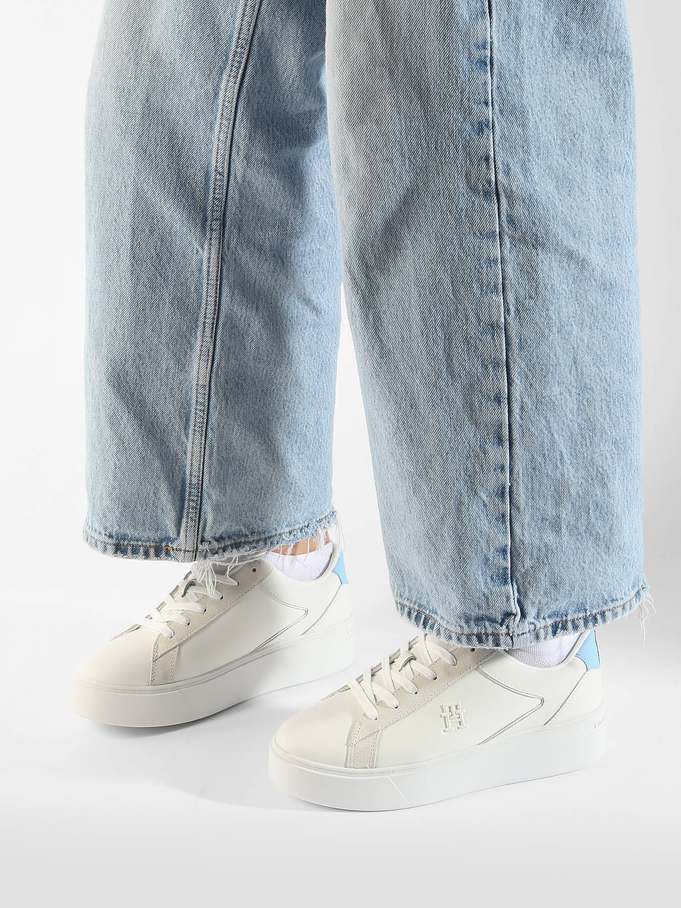 Sneakers en cuir TOMMY HILFIGER
