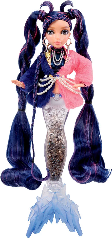 MERMAZE MERMAIDZ - POUPEE  NERA - THEME HIVER