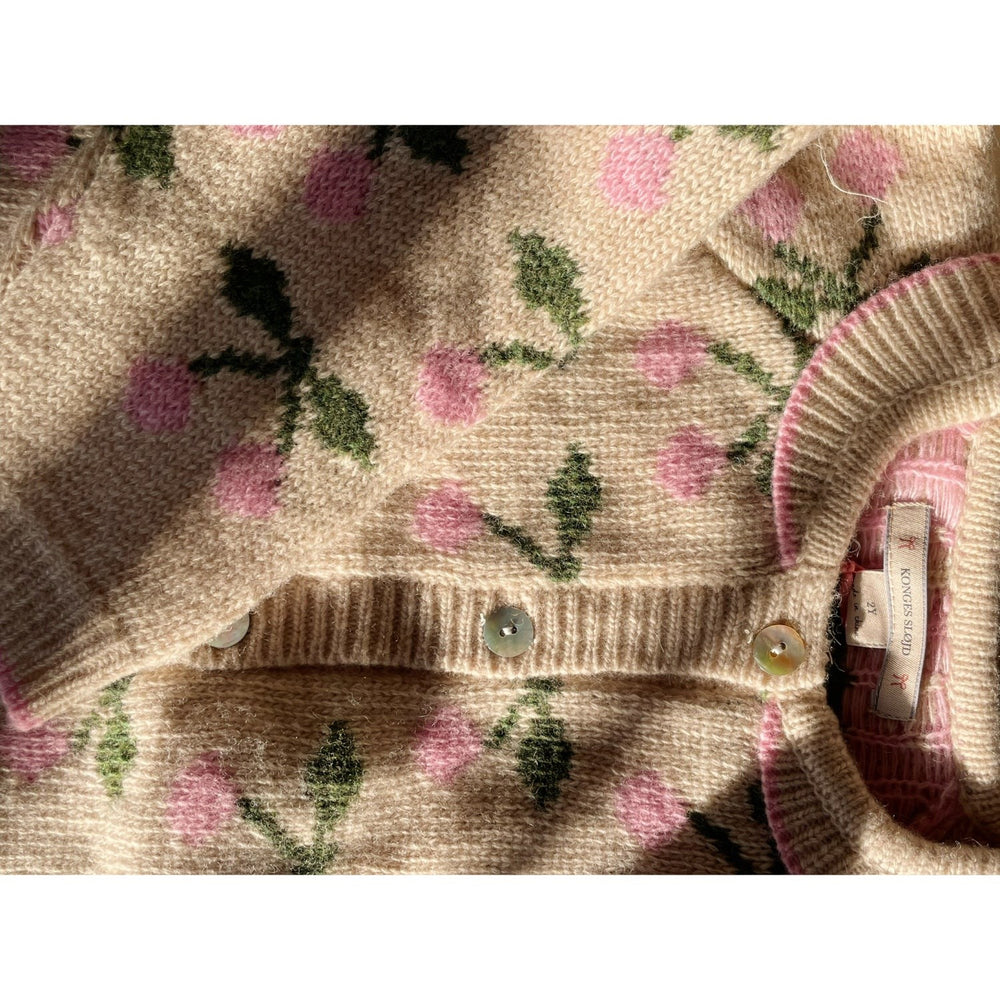 Køb Konges Sløjd Cherry Belou Strik Krave Cardigan