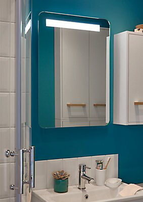 Miroir de salle de bains lumineux LED 50 x 70 cm, Cooke & Lewis Colwell