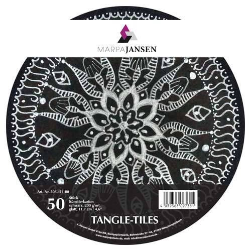 MARPA JANSEN Tangle-Tiles, rund