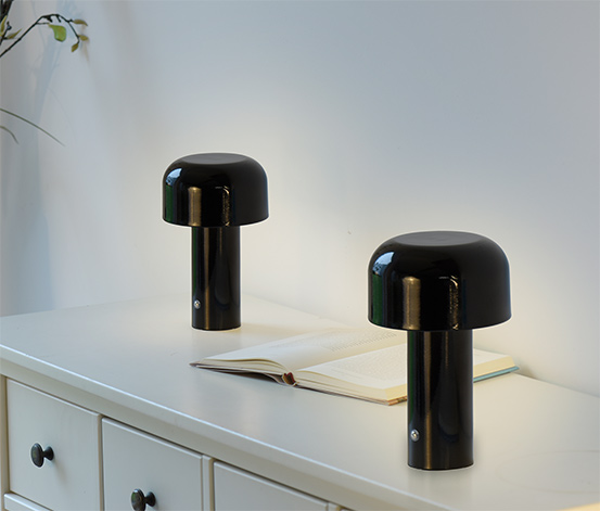 Paul Neuhaus LED-Akku-Tischleuchte »Agnes«, 2er-Set, schwarz