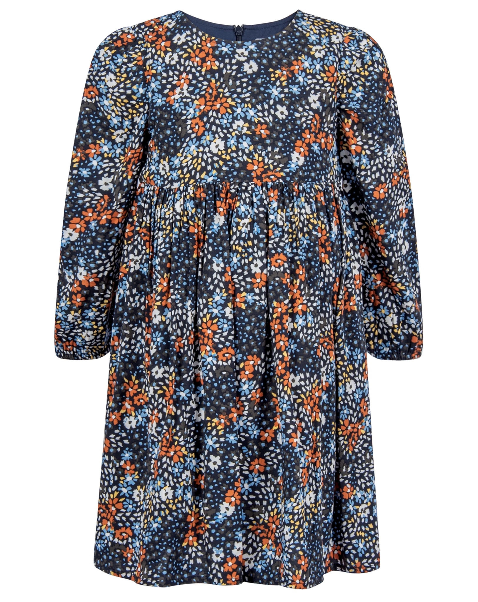 Langarmkleid MILLEFLEUR in navy